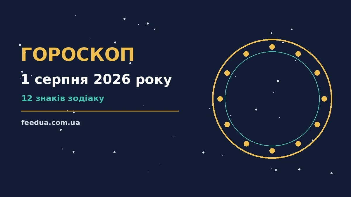 Астрологічний гороскоп на 1 серпня 2026 року з нотатками і чашкою кави на столі