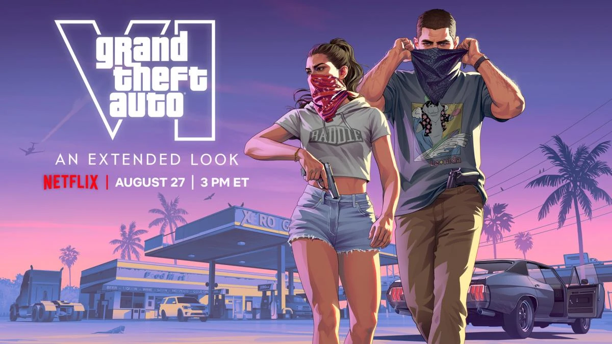 Ілюстрація Rockstar до розширеного відео Grand Theft Auto VI
