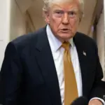 Президент США Дональд Трамп під час візиту до Ірландії на полях турніру Amgen Irish Open у клубі Doonbeg 13 вересня 2026 року