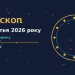 Астрологічний гороскоп на 12 жовтня 2026 року — символи знаків зодіаку на тлі ранкового неба